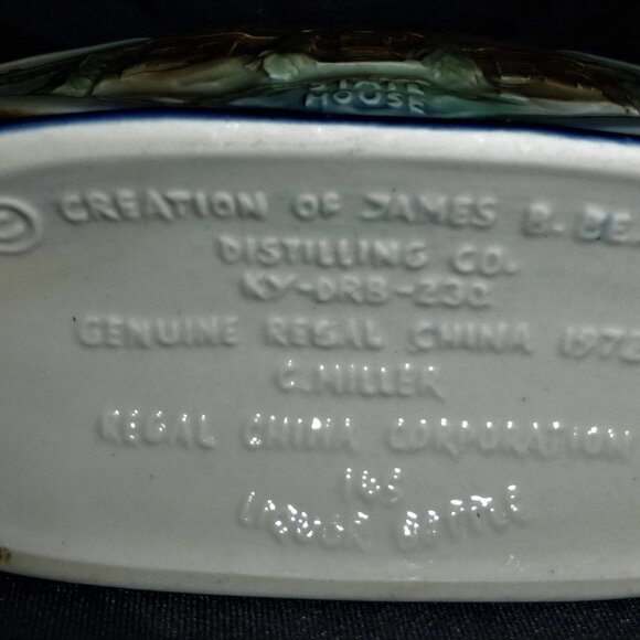 Rare 1972 BLUE HEN STATE Kentucky Straight Bourbon Whiskey Bottle Creation of Ja - Picture 6 of 7